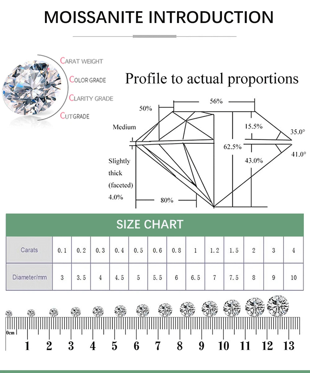 Luxury 8carat D Color Emerald Cut Moissanite Diamond Stud Earrings with Certificates S925 Sterling Silver Ear Studs for Women